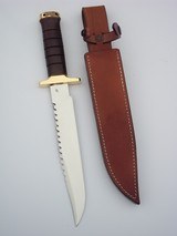 JEAN TANAZCAQ "BAVI 2" MOUNTED IN LEATHER WASHERS-EQUIPPED WITH A FUNCTIONAL FEROCIOUS SAWTEETH THAT WORKS! - 5 of 17