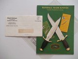 RANDALL MADE KNIVES LEGENDARY KNIFE CATALOG WITH RARE LIST OF UNSOLD KNIVES 1993 A RARITY - SIX ORIGINAL RKSA NEWSETTERS - 3 of 7