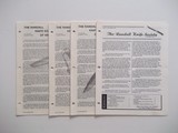 RANDALL MADE KNIVES LEGENDARY KNIFE CATALOG WITH RARE LIST OF UNSOLD KNIVES 1993 A RARITY - SIX ORIGINAL RKSA NEWSETTERS - 7 of 7