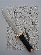 JEAN TANAZCAQ CUSTOM " PRAIRIE 1" HUNTSMAN'S KNIFE" " COUTEAUX DE VAUTRAIT" "HUNTING DAGGER" aka AS "PIG S - 5 of 11