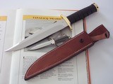 JEAN TANAZCAQ CUSTOM " PRAIRIE 1" HUNTSMAN'S KNIFE" " COUTEAUX DE VAUTRAIT" "HUNTING DAGGER" aka AS "PIG S - 11 of 11
