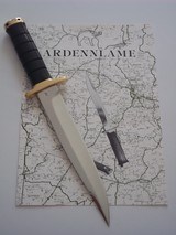 JEAN TANAZCAQ CUSTOM " PRAIRIE 1" HUNTSMAN'S KNIFE" " COUTEAUX DE VAUTRAIT" "HUNTING DAGGER" aka AS "PIG S - 6 of 11