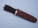 JEAN TANAZACQ CUSTOM " ORQ1" SCUBA DIVING KNIFE BLACK MICARTA HANDLE MAY 8, 2019 - 1 of 8