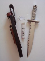 JEAN TANAZACQ VINTAGE "BAVI 3" SURVIVAL HOLLOW HANDLE KNIFE 1982/1983 COMPLETED IN JULY 2019 NO LONGER AVAILBALE TODAY A RARITY - 6 of 16