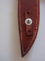 JEAN TANAZACQ VINTAGE "BAVI 3" SURVIVAL HOLLOW HANDLE KNIFE 1982/1983 COMPLETED IN JULY 2019 NO LONGER AVAILBALE TODAY A RARITY - 5 of 16