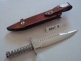 JEAN TANAZACQ VINTAGE "BAVI 3" SURVIVAL HOLLOW HANDLE KNIFE 1982/1983 COMPLETED IN JULY 2019 NO LONGER AVAILBALE TODAY A RARITY - 2 of 16