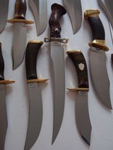 WILLIAM F. "BILL" MORAN,Jr. EXQUISTE KNIFE COLLECTION-ALL SHOWN IN BOOKS-IMMACULATE,PRISTINE CONDITION FROM 1954 TO 1988,MANY INCLUDES MORAN - 10 of 15