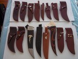 WILLIAM F. "BILL" MORAN,Jr. EXQUISTE KNIFE COLLECTION-ALL SHOWN IN BOOKS-IMMACULATE,PRISTINE CONDITION FROM 1954 TO 1988,MANY INCLUDES MORAN - 13 of 15