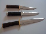 JEAN TANAZACQ KNIFE COLLECTION-IMMACULATE, PRISTINE, MINT CONDITION: HUNTING DAGGER,CAMP/FIGHTER,LEGIONNAIRE, SKINNER, MODEL, - 13 of 15