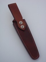 JEAN TANAZACQ LEGIONNAIRE RC4 DAGGER BLACK MICARTA DOUBLE BRASS GUARD BRASS BUTT CAP-A MIGHTY KNIFE! - 8 of 13