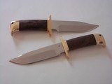 JEAN TANAZACQ MODEL PRAIRIE 1 & TRONCAY 2 FROM FRANCE'S MOST RENOWNED KNIFEMAKER-BREATHTAKING KNIVES FOLKS! - 12 of 14