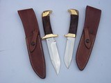 JEAN TANAZACQ MODEL PRAIRIE 1 & TRONCAY 2 FROM FRANCE'S MOST RENOWNED KNIFEMAKER-BREATHTAKING KNIVES FOLKS! - 8 of 14