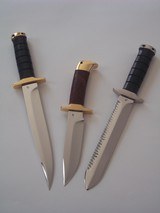 JEAN TANAZACQ MODEL PRAIRIE 1 & TRONCAY 2 FROM FRANCE'S MOST RENOWNED KNIFEMAKER-BREATHTAKING KNIVES FOLKS! - 2 of 14