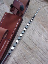 JEAN TANAZACQ VINTAGE BAVI 3 & BAVI 4 SURVIVAL HOLLOW HANDLED KNIVES 1982/1983 THE RAREST OF ANY MODELS MADE BY THIS AMAZING MAKER - 8 of 16