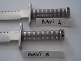 JEAN TANAZACQ VINTAGE BAVI 3 & BAVI 4 SURVIVAL HOLLOW HANDLED KNIVES 1982/1983 THE RAREST OF ANY MODELS MADE BY THIS AMAZING MAKER - 10 of 16