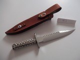 JEAN TANAZACQ VINTAGE
" R1 "
SURVIVAL HOLLOW HANDLED KNIFE 1982/1983 THE RAREST OF ANY MODELS MADE BY THIS AMAZING MAKER - 2 of 12