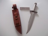 JEAN TANAZACQ VINTAGE
" R1 "
SURVIVAL HOLLOW HANDLED KNIFE 1982/1983 THE RAREST OF ANY MODELS MADE BY THIS AMAZING MAKER - 1 of 12