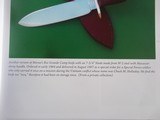 WILLIAM F. "BILL" MORAN,Jr. RIO GRANDE CAMP KNIFE 1967 MACASSAR EBONY HANDLE BRASS HARDWARE ORIGINAL LEATHER SCABBARD - 3 of 5