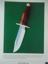 WILLIAM F. "BILL" MORAN,Jr. M-5 "AIRMAN' AUGUST 1967 MACASSAR EBONY HANDLE - 1 of 4