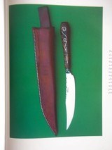 WILLIAM F. "BILL" MORAN,Jr. NEW GENERATION LIGHTWEIGHT SMALL UTILITY KNIFE 1988 CURLY MPALE SILVER WIRE INLAY A SCARCITY - 1 of 5