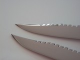 JEAN TANAZACQ VINTAGE "R1 & R2" HOLLOW HANDLED KNIVES SET 1982/1983 THE RAREST OF ALL MODELS FROM THIS AMAZING MAKER - 6 of 15