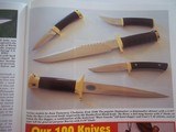 JEAN TANAZACQ VINTAGE "R1 & R2" HOLLOW HANDLED KNIVES SET 1982/1983 THE RAREST OF ALL MODELS FROM THIS AMAZING MAKER - 11 of 15