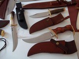 MOST STUNNING KNIFE COLLECTION EVER ASSEMBLED: MORAN'S AND ANOTHER MAKER-EACH PIECE CAN BE HAD SEPARATELY INQUIRE FOR DETAILS - 13 of 16