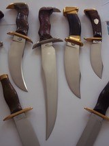 MOST STUNNING KNIFE COLLECTION EVER ASSEMBLED: MORAN'S AND ANOTHER MAKER-EACH PIECE CAN BE HAD SEPARATELY INQUIRE FOR DETAILS - 9 of 16