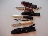 Randall Model # 3 Hunter-Model # 19 Bushmaster Model # 5 Angier Trail Knife December 2019 production Unique Options All New Knives - 1 of 10