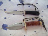 RANDALL MODEL # 19 BUSHMASTER & RANDALL MODEL
# 5 TRAIL & CAMP KNIFE-UNIQUE OPTIONS AND FEATURES-BREATHTAKING PIECES FROM THE SHOP - 6 of 12