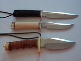 Randall Made KNives Lot: #19 Bushmaster-# 3 Hunter-#5 Camp & Trail-Unique options/features-December 2019 production-Breathtaking pieces from the shop - 8 of 11