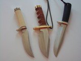 Randall Made KNives Lot: #19 Bushmaster-# 3 Hunter-#5 Camp & Trail-Unique options/features-December 2019 production-Breathtaking pieces from the shop - 9 of 11