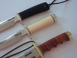 Randall Made KNives Lot: #19 Bushmaster-# 3 Hunter-#5 Camp & Trail-Unique options/features-December 2019 production-Breathtaking pieces from the shop - 5 of 11