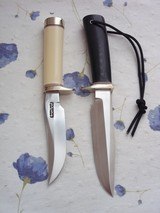 Randall Model # 3-5" Hunter & Randall Model # 5 Trail & Camp Knife-Two exquisite pieces from the shop-See details-Sold as a pair - 4 of 15