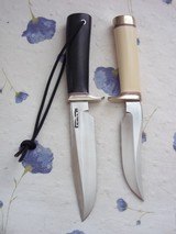 Randall Model # 3-5" Hunter & Randall Model # 5 Trail & Camp Knife-Two exquisite pieces from the shop-See details-Sold as a pair - 2 of 15