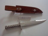 JEAN TANAZACQ RARE 1982/83 VINTAGE SURVIVAL KNIFE MODEL R1-THE RAREST OF ALL MODELS FROM THIS AMAZING MAKER - 3 of 13