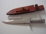 JEAN TANAZACQ RARE 1982/83 VINTAGE SURVIVAL KNIFE MODEL R1-THE RAREST OF ALL MODELS FROM THIS AMAZING MAKER - 2 of 13