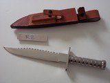 JEAN TANAZACQ RARE 1982/83 VINTAGE SURVIVAL KNIFE MODEL R2-THE RAREST OF ALL MODELS FROM THIS AMAZING MAKER - 2 of 12