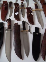 Astonishing William F. "Bill" Moran,Jr. Custom Knife Collection-Many One-of-A-Kind-Provenance Letters-All Shown In Books! - 12 of 15