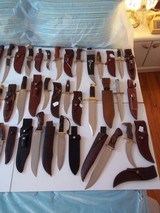 Astonishing William F. "Bill" Moran,Jr. Custom Knife Collection-Many One-of-A-Kind-Provenance Letters-All Shown In Books! - 6 of 15