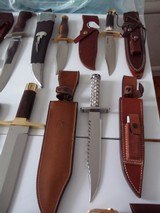 Astonishing William F. "Bill" Moran,Jr. Custom Knife Collection-Many One-of-A-Kind-Provenance Letters-All Shown In Books! - 8 of 15