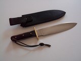 William F. "Bill" Moran,Jr. Rare Limited Edition Moran-Warner-Blackjack Rio Grande Camp Spear Point Knife 1989 - 2 of 8