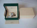 Brand new late 2019 Rolex men's 36mm Oyster Perpetual DATEJUST Model 126200 watch, unworn, in oystersteel with the 62800 Jubille bracelet, 12-hour - 1 of 6