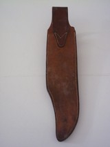 RANDALL #12-11"STUNNING SMITHSONIAN BOWIE INDIA STAG HANDLE H.H.HEISER SCABBARD W/STONE FROM 1955 A -MINT CONDITION - 7 of 10