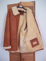 WALTER DAVOUCCI NEW YORK CONGO PURE SHEERLING3/4 MAN'S COAT WITH WHITE FURSIZE M - 3 of 12