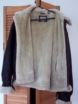 Classic B-3 Sheepskin Leather Bomber Jacket by K-2 FashionNY Inc. Astoria, New York - 7 of 12