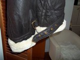 Classic B-3 Sheepskin Leather Bomber Jacket by K-2 FashionNY Inc. Astoria, New York - 4 of 12