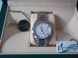 Brand new late 2019 Rolex men's 36mm Oyster Perpetual DATEJUST Model 126200 watch,in oystersteel with 62800 Jubille bracelet,ower reserve 70 hour - 4 of 6