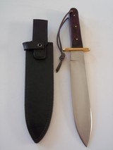 William F. "Bill" Moran,Jr. Rare Limited Edition Moran-Warner-Blackjack Rio Grande Camp Spear Point Knife 1989 - 7 of 9