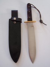 William F. "Bill" Moran,Jr. Rare Limited Edition Moran-Warner-Blackjack Rio Grande Camp Spear Point Knife 1989 - 6 of 9